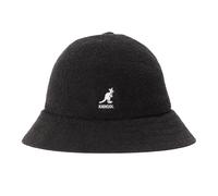 (L, Black) Kangol Bermuda Embroidered Logo Bou ucket Hat