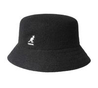 (L, Black) Kangol Unisex Adult Seamless Wool Casual Bucket Hat