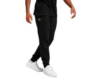 (L, Black) Lacoste Cotton Fleece Sweatpants Black