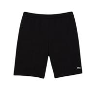(L, Black) Lacoste Mens Fleece Shorts