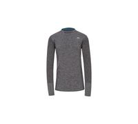 Trespass Timo, Black Marl, L, Quick Dry Antibacterial Longsleeved Active Top for Men, Large, Black