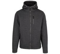 Trespass Mens Hoodie Full Zip Sherpa Back 3 Zipped Pockets Truther