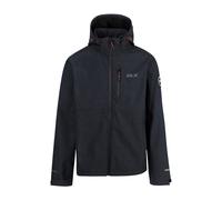Trespass Mens Justin DLX Marl Soft Shell Jacket Black Marl L