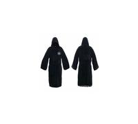 (L, Black) Men Star War Bath Robe Jedi Sith hooded Bathrobe Cloak Soft fleece Dress Gown YN