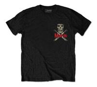 (L, Black) Misfits Machete Band Logo T Shirt