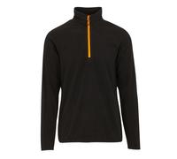 Regatta Professional Mens Half Zip Fleece Top - Black/Orange Pop - Black/Orange Pop - L