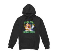 (L, Black) Paw Patrol Mens Born For Greatness Hoodie