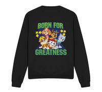 (L, Black) Paw Patrol Unisex Adult Born For Greatness Sweatshirt