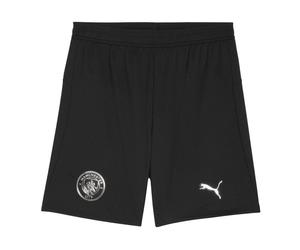 (L, Black) Puma Mens 25/26 Manchester City FC Away Shorts