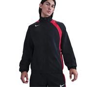 (L, Black/Red) Nike Mens Total 90 Water Repellent Track Jacket