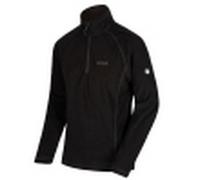 (L, Black) Regatta Great Outdoors Mens Montes Fleece Top