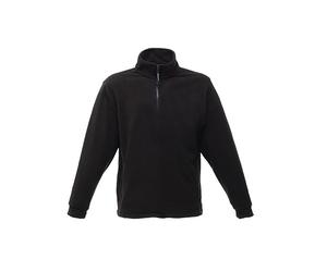 (L, Black) Regatta Great Outdoors Unisex Thor Overhead Half Zip Anti-Pill Fleece Sweater (170 GSM)