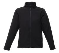 Regatta Mens Reid Water Repellent Softshell Jacket (Black) - Size Large