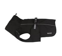 (L, Black) Regatta Softshell Dog Coat