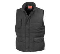 (L, Black) Result Mens Promo Body Warmer