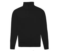 Russell Athletic Mens Authentic Quarter Zip Sweatshirt (Black) - Size Large