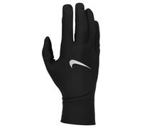 (L, Black/Silver) Nike Mens Pacer Lightweight Therma-Fit Fitted Gloves
