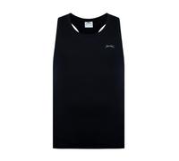 (L, Black) Slazenger Mens Cotton Sleeveless Vest Top