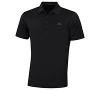 (L, Black Sport) adidas Golf Mens Performance Left Chest Logo Polo Shirt