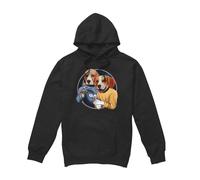 (L, Black) Star Trek Mens Dogs Hoodie