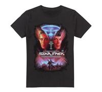 (L, Black) Star Trek Mens The Final Frontier T-Shirt