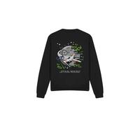 (L, Black) Star Wars Unisex Adult Pew Pew X-Wing Sweatshirt