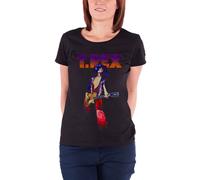 (L, Black) T Rex Rockin Skinny Fit T Shirt