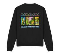 (L, Black) Teenage Mutant Ninja Turtles Unisex Adult Select Your Turtles Sweatshirt