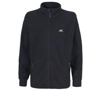 Trespass Mens Bernal Sueded Fleece Jacket-Black-L Black