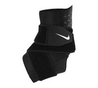 (L, Black/White) Nike Pro Compression Ankle Support