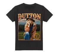 (L, Black) Yellowstone Mens Thoughts Beth Dutton T-Shirt