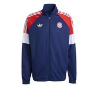 (L, Blue) Adidas Mens FC Bayern Munich Pique Track Top