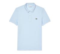 (L, Blue) Lacoste Mens Pima Cotton Short-Sleeved Polo Shirt