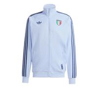 (L, Blue/White) Adidas Mens World Cup Italy Polyester Track Top