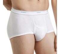 (L) Bonds Men Extra Support Brief Boxer Short Comfy Undies Underwear M810 White