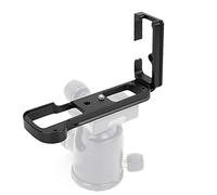 L Bracket Camera Quick Release Plate, Vertical Grip L Plate for Fujifilm X-T3 Camera, Aluminum Alloy L Bracket with Arca Swiss Compatibility, Black