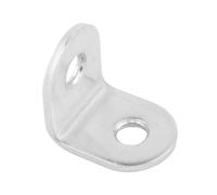 L Bracket Corner Brace 10pcs L Brackets Shelf Supports Hardware Easy to Install(40x40x16mm)