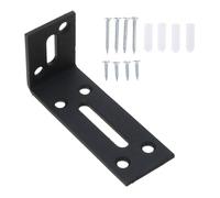 L-Bracket Shelf Cold Roll Steel Corner Brace Drawer Shelf Wall Bracket Furniture Hardware Heavy Duty L Bracket Shelf Bracket