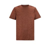 (L, Brick) Regatta Mens Fingal Edition Marl T-Shirt