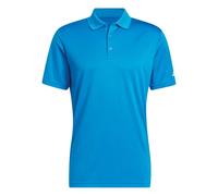 (L, Bright Blue) Adidas Mens Performance Polo Shirt