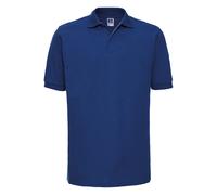 Russell Athletic Mens Ripple Collar & Cuff Short Sleeve Polo Shirt (Bright Royal) - Multicolour - Size Large