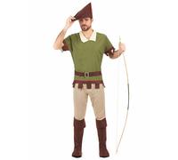 (L) Brown and green Woodland Man costume