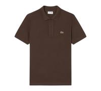 (L, Brown) Lacoste Mens Classic Short-Sleeved Polo Shirt