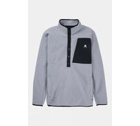 L Burton Mens Cinder Fleece Lt Grey Size