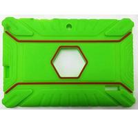L&C® 7" INCH Heavy Duty SILICONE RUBBER CASE FOR ANDROID TABLET ALLWINNER A13 A23 Q88 (Green)