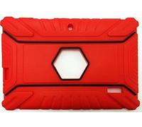 L&C® 7" INCH Heavy Duty SILICONE RUBBER CASE FOR ANDROID TABLET ALLWINNER A13 A23 Q88 (Red)