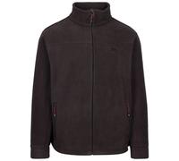 (L, Carbon) Trespass Mens Bernal Full Zip Fleece Jacket