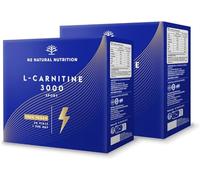 L-CARNITINE 3000 Pure 40 Ampoules Pre-Workout Booster. For Strength, Fitness, Sport. Fat Burner Increases Performance. Vegan Certified CE. N2 Natural Nutrition