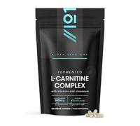 L-Carnitine 3000mg with BioPerine - 120 Vegan Capsules - Energy & Metabolism Support - High Strength Acetyl L-Carnitine Complex (1 Month Supply) by Alpha01