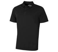 Callaway Golf Mens Ace Micro Texture Polo Shirt - Caviar - L